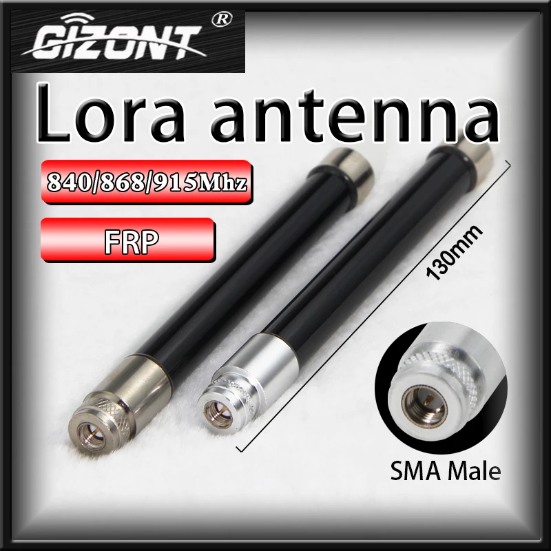 Antena de transmisión de datos gráfica LORA gateway nb-iot iot antena omnidireccional FRP 840/868/900/915/902-928mhz antena de alta ganancia