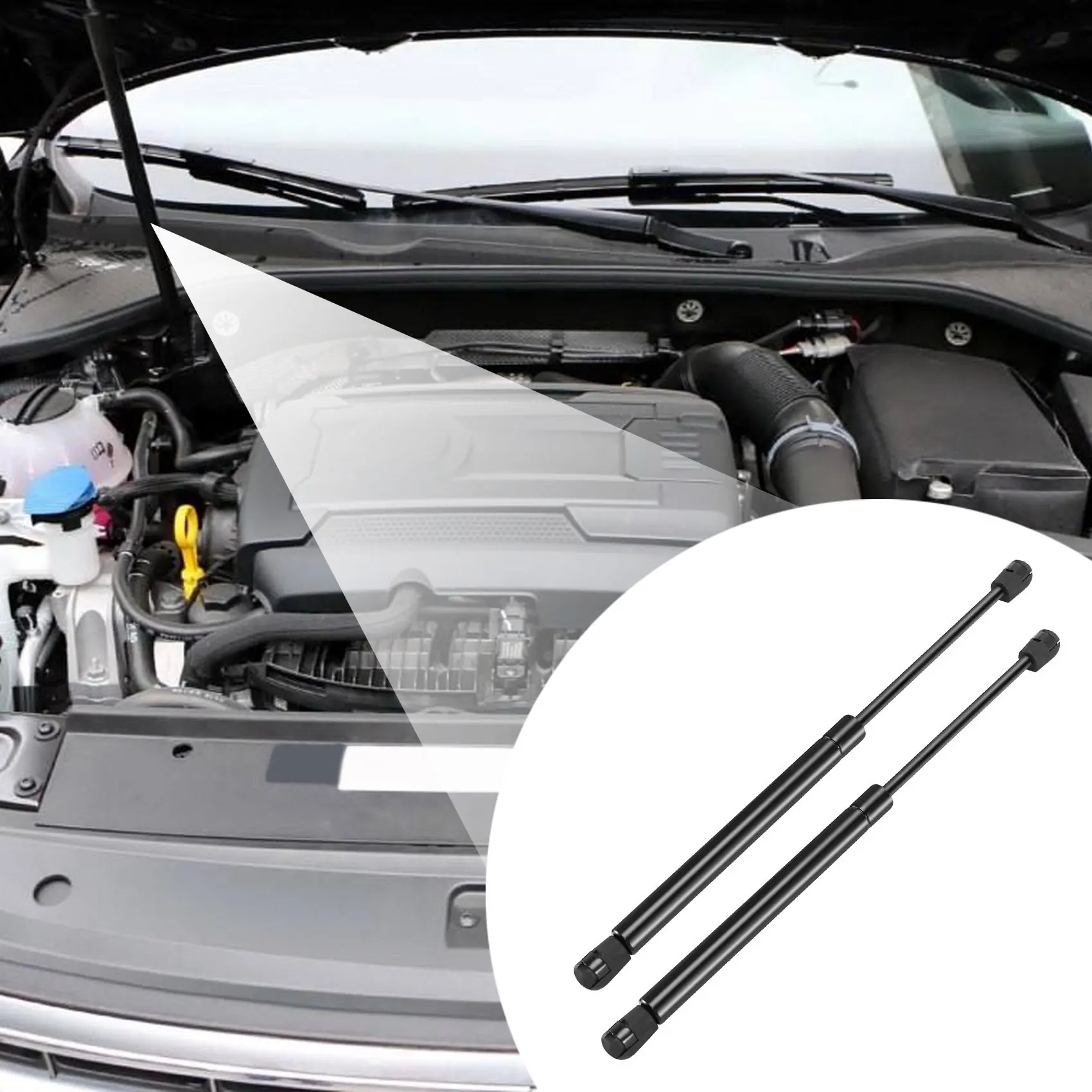 2Pcs Rear Trunk Gas Charged Lift Supports Sturts Shocks Spring Dampers 3C5827550A for Passat B6 2006-2010