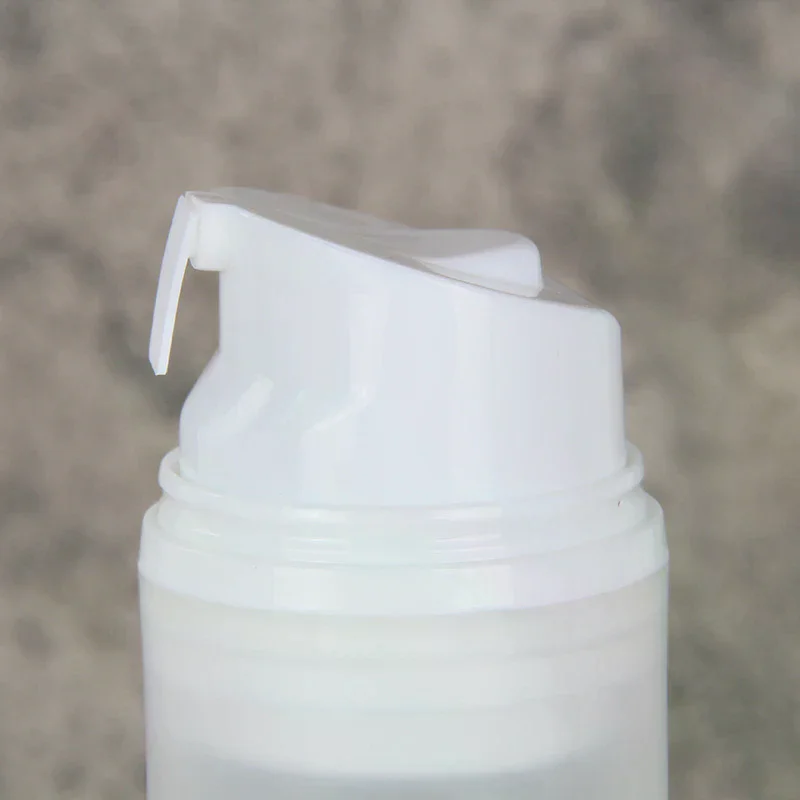 30-150ml 프로스트 처리된 여행용 펌프 병 디스펜서 빈 로션 병 리필 가능한 진공 화장품 용기 프레스 타입 여성용 메이크업