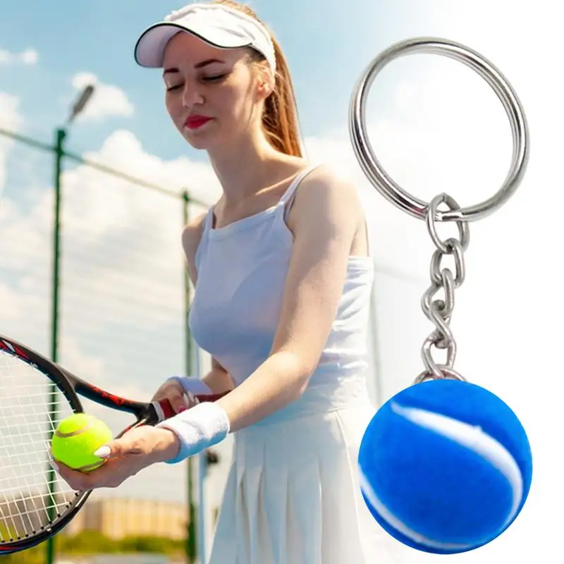 Tennis Ball Keychains For Kids Tennis Ball Keychain & Sport Keychains Tennis Ball Keychain Sport Keychains School Reward Toys