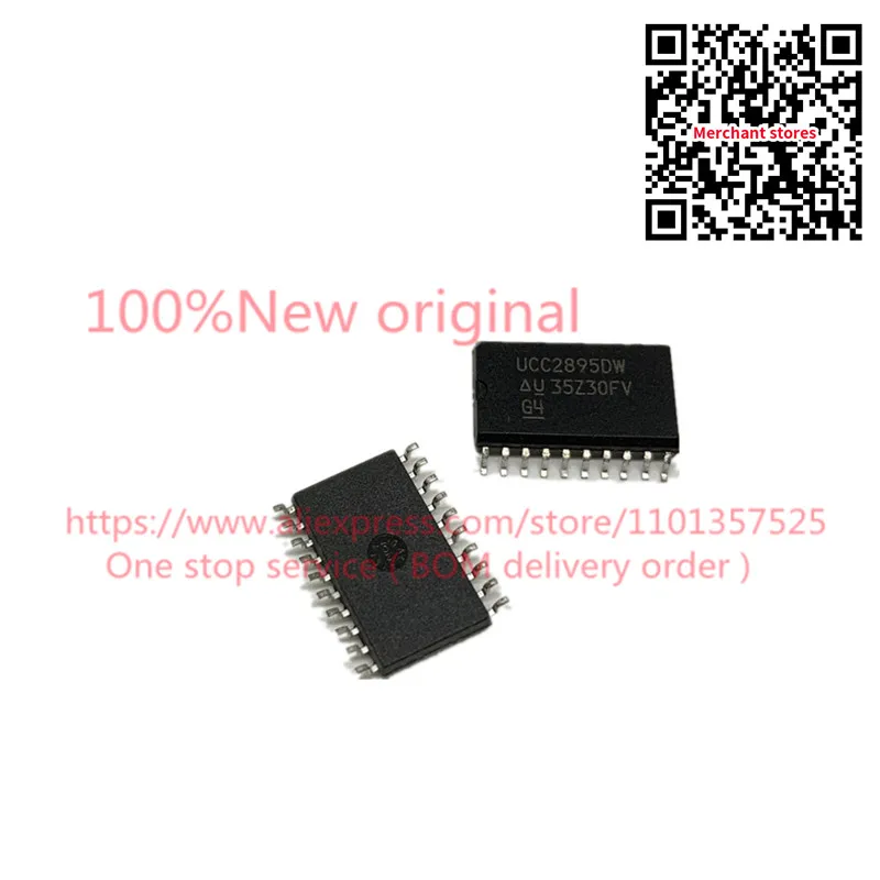 [5pcs-10pcs]; UCC2895DWTRG4 UCC2895DWTR UCC2895DW UCC2895 SOP20 - Voltage regulator DC switching controller IC 20-SOIC