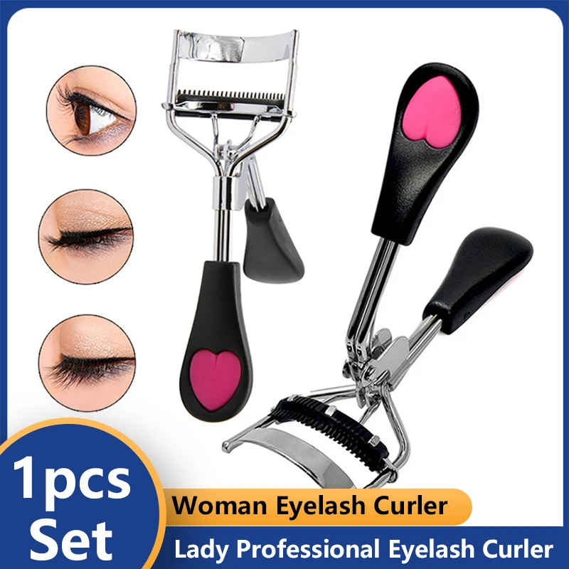1PC Lady profesjonalne rzęsy Curler z grzebieniem pincety Curling klips do rzęs kosmetyczne pielęgnacja oczu Multicolor przybory do makijażu