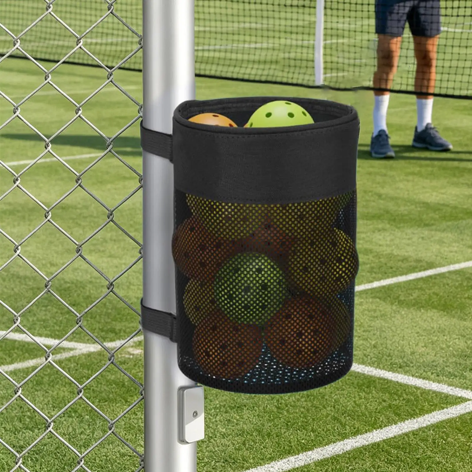 Pickleball Ball Storage Portable Pickleball Organizer Holder Ball Storage Bag For Men Women Boys Girls Youth Teens Athletes