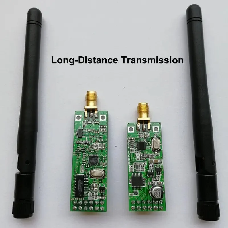 UHF Wireless Digital Audio Transceiver Module Long Range Wireless Audio Transmission Transmitter Receiver Kit