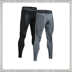 Winter Sports Pants Men's Quick Drying Basketball Tight Compression Leggings Sports Outdoor Fitness Running Gym Tights