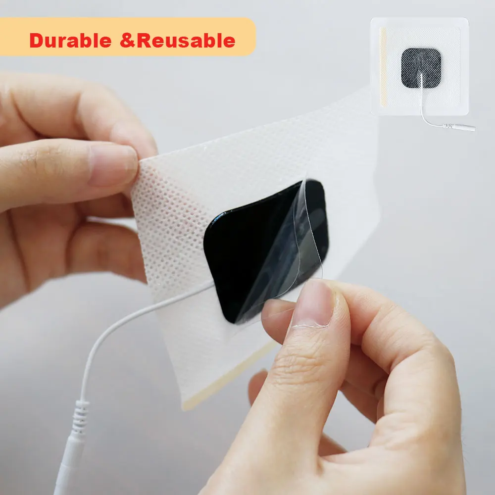 

10/20pcs TENS Electrostimulator Electrode Pads for Digital Therapy Machine Conductive Gel Patch EMS Pulse Slimming Massager Pad