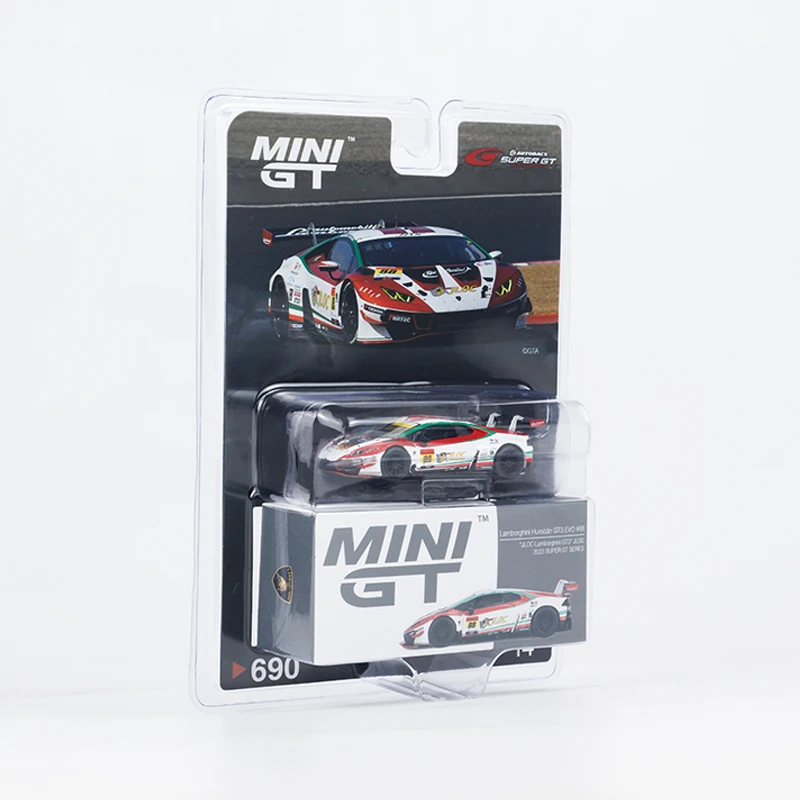 نموذج سيارة صغيرة من Lambor Huracan ، سبيكة مصبوبة ، مجموعة مركبات رياضية ، GT3 EVO2 ، 1:64