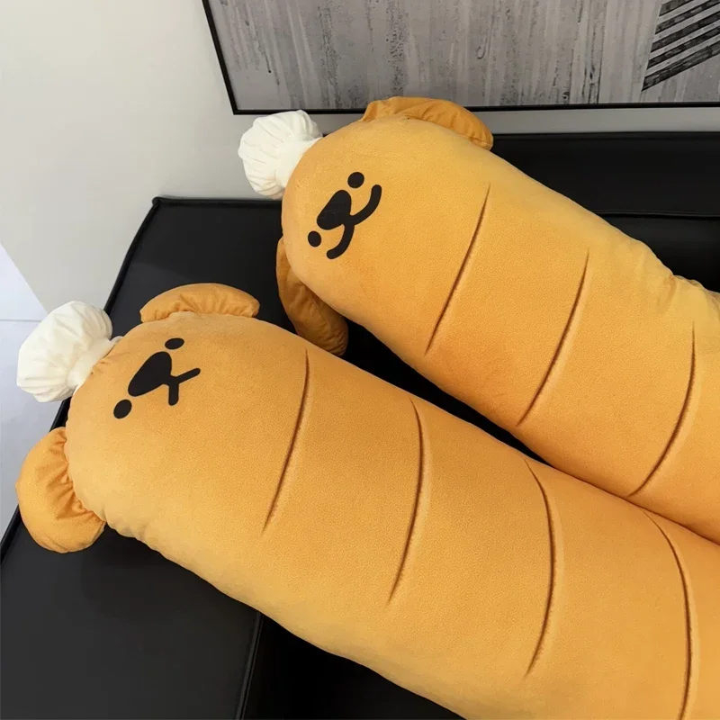 100cm Bread Chef Dog Long Cushion Cartoon Baguette Koala Pillow Comfortable Back Cushion Sofa Bed Room Decor Washable Gifts