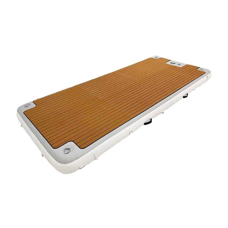 

Надувная плавучая платформа-остров для моря, пруда, реки, бассейна, высококачественная надувная палуба для отдыха на воде