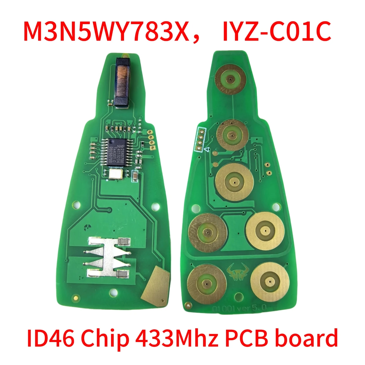 Jingxin 433Mhz 7941-Chip Fernbedienung Autoschlüssel M3N5WY783X für Chrysler Town & Country, für Jeep Grand Cherokee, für Dodge Caravan Journey – Detail 8