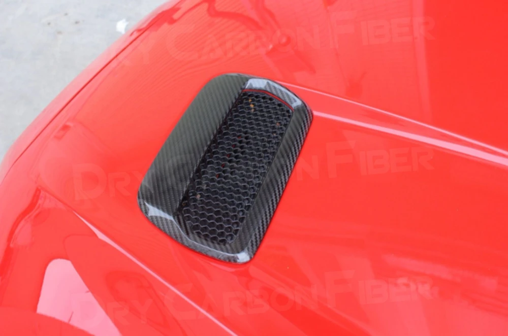 

JCYECF крышка вентиляционного отверстия двигателя из углеродного волокна, накладка для Ford Mustang 2018-2020, крышка вентиляционного отверстия двигателя, накладка автомобиля