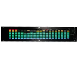 2024 New LED2015 Music Spectrum Level Light Multi-mode DSP Equalizer EQ Voice Pickup Color Acrylic Shell