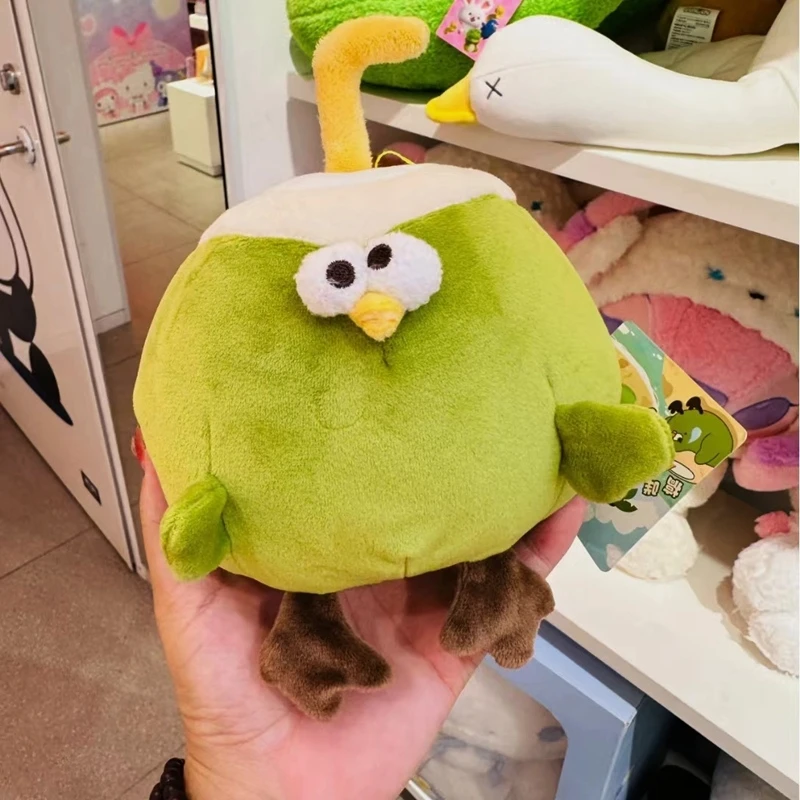 Nieuwe Fun Kokosnoot Kip Dier Pluche Pop Kussen Leuke Grote Ogen Grote Kip Been Ronde Kip Zachte Knuffel Home Decor ﻿