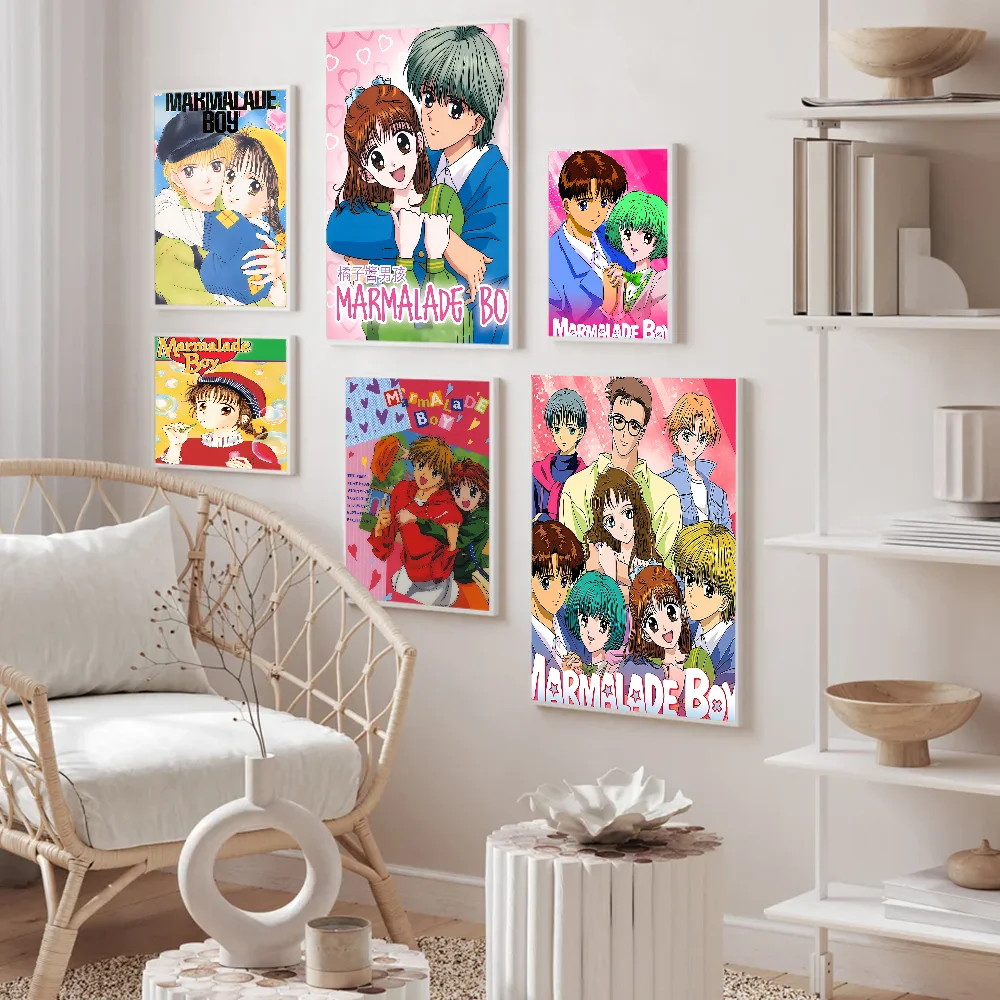 Anime Marmalade Boy Classic Vintage Good Quality Prints And Posters Whitepaper Sticker DIY Room Bar Cafe Aesthetic Art Wall