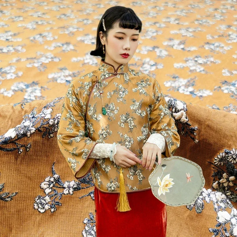 

Окрашенная в пряжу парчовая жаккардовая ткань, платье, ветровка, одежда, модный дизайн для шитья, оптовая продажа, материал, ткань на метр