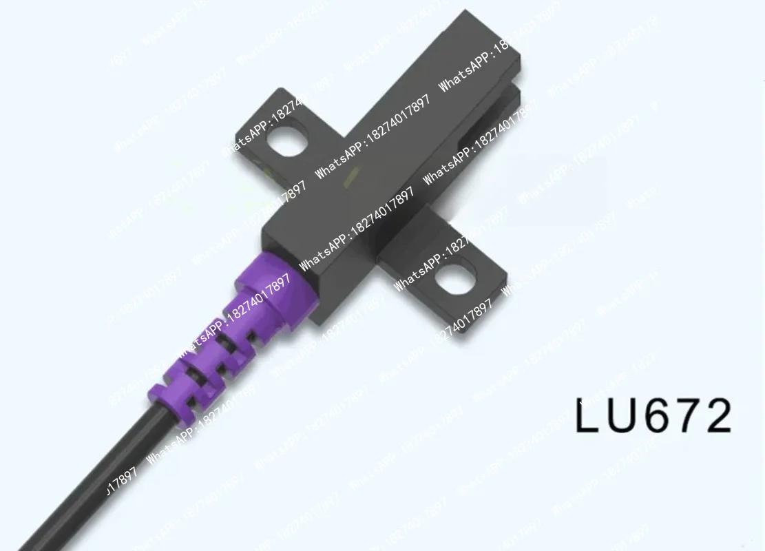 Groove Profile Optoelectronic Switch Slotted Sensor U Shape Limit Induction Switch LU672-5NA Detection 5mm NPN/PNP Groove Width