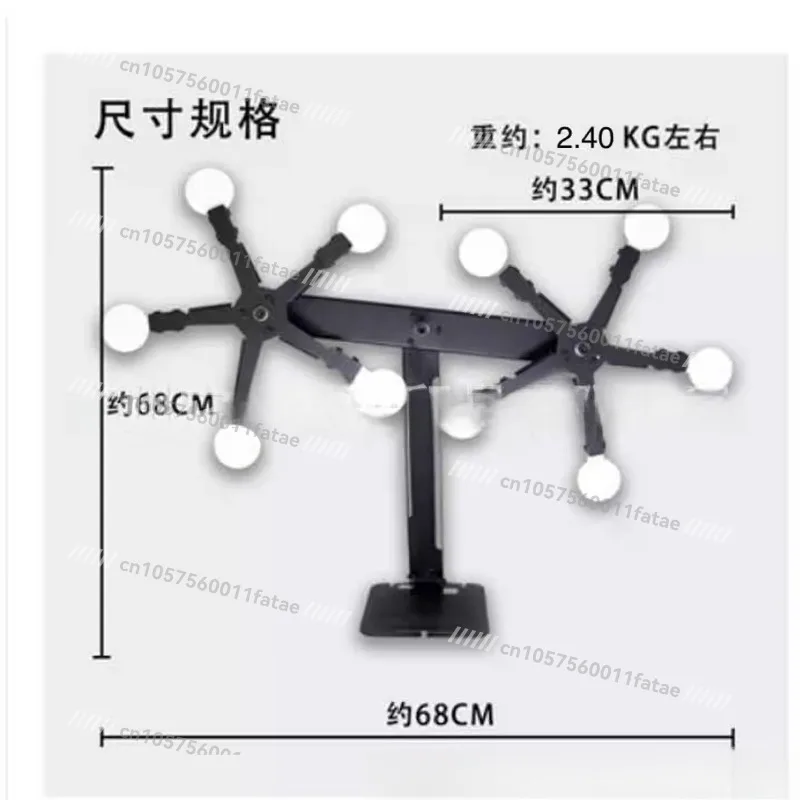

Magnetic Small Double Head Ferris Wheel Target Auto 360 Degree Shooting Rotating Target