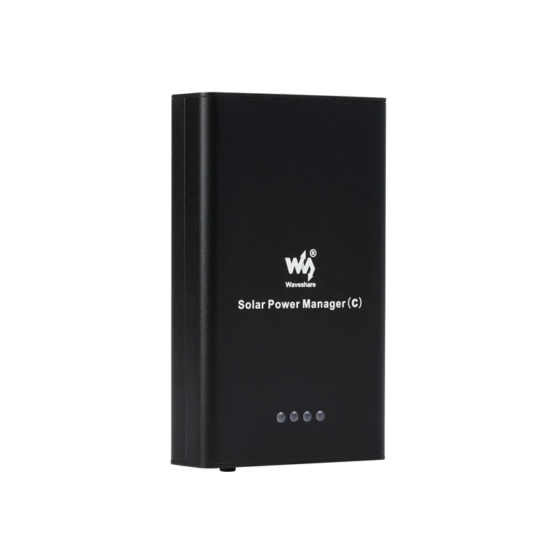 Solar Power Manager (C) Ondersteunt 3x 18650-batterijen (niet inbegrepen) Multi-beschermingscircuits