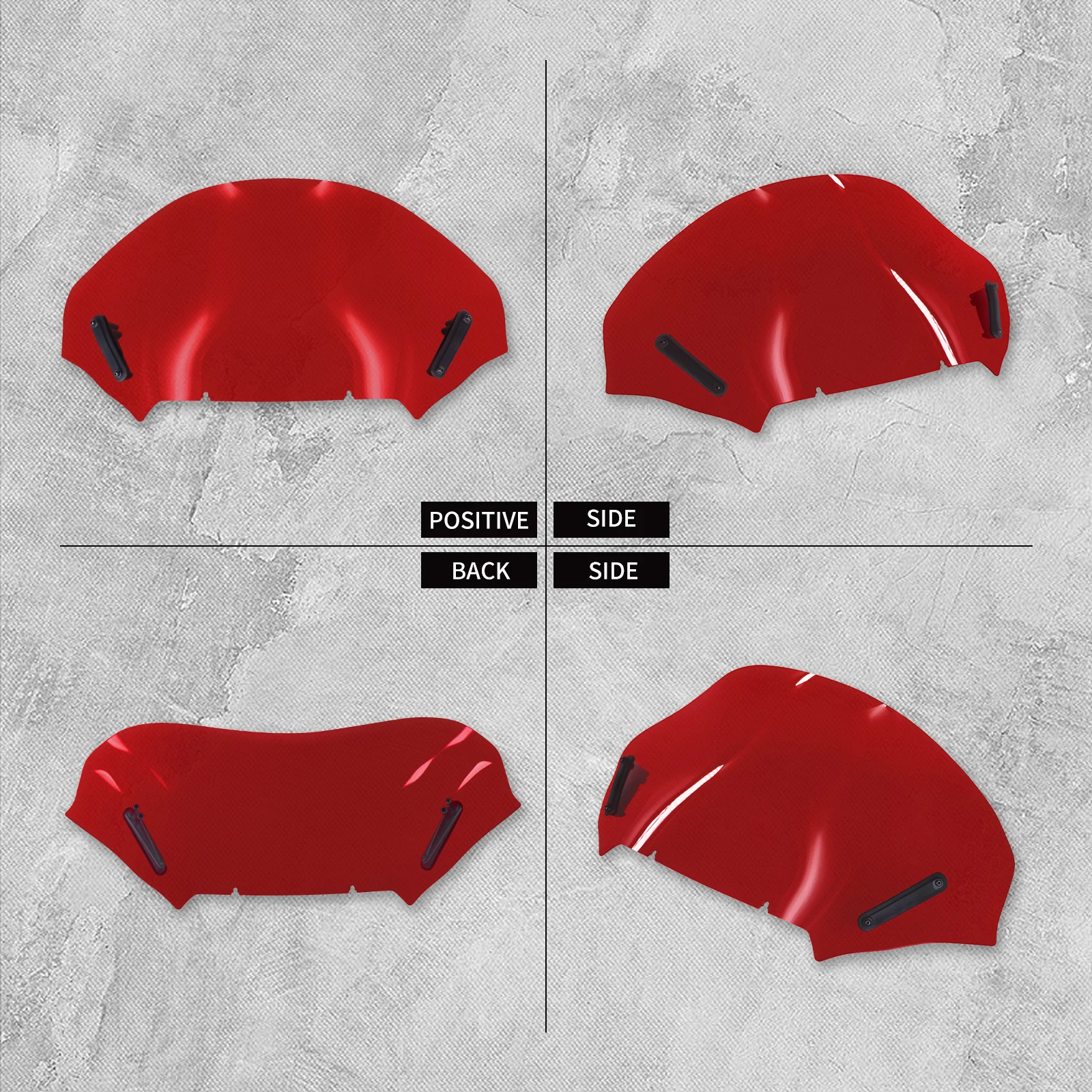 Motorcycle Windshield Fairing Wind Deflectors Windscreen For Harley Touring Road Glide CVO FLTRXSE 2023-2025 FLTRX ST FLTRXSTSE