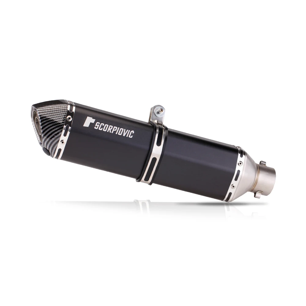 51mm Escape Moto Tube Motorcycle Exhaust Muffler Modified DB killer For Tmax 500 530 560 AK550 GSX1300R X-ADV750 R3 Z400 R1