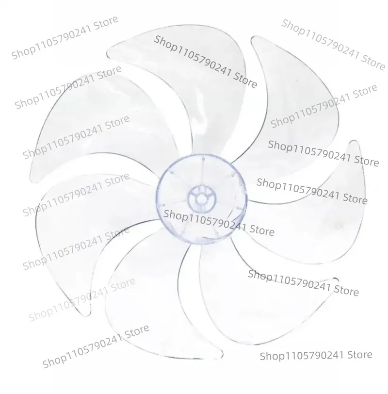 7-Blade Transparent Fan Blade 35cm 14 Inch For SAD35EC SAD35ED Electric Stand Fan Parts
