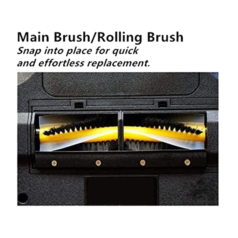 Replacement For Proscenic 780T 790T Robot Vacuum Cleaner Accessory Main Brush Side Brush Hepa Filter