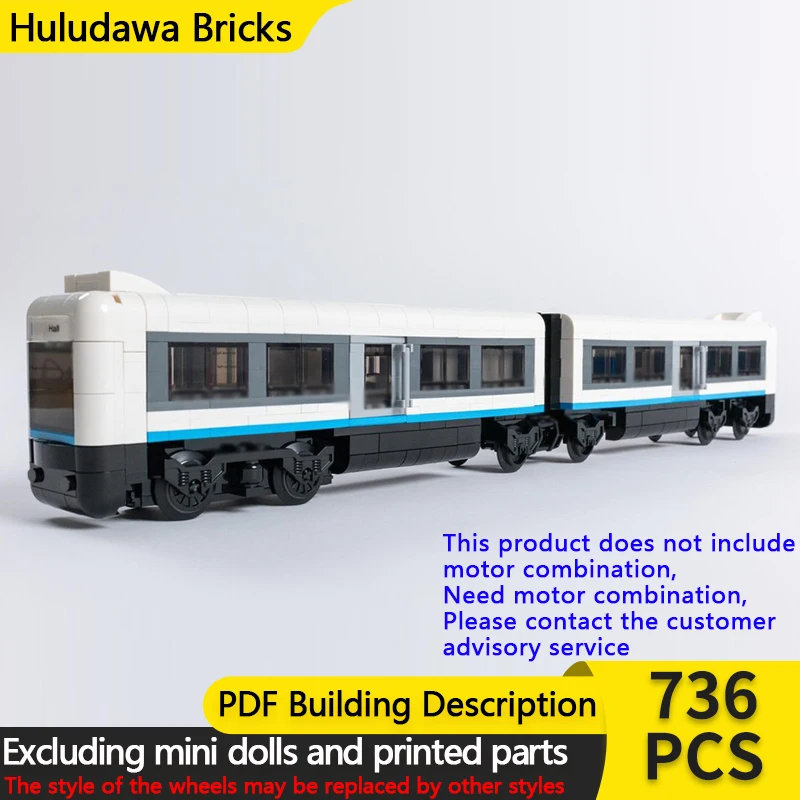 

City Car Model MOC Building Bricks Minifig City Metro Motor Train Modular Technology Gifts Holiday Assemble Children Toys Suit