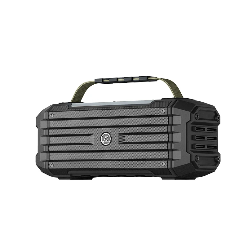 

Portable Outdoor Bluetooth Waterproof Speaker Rechargeable Wireless Karaoke Speaker With 2 Microphones