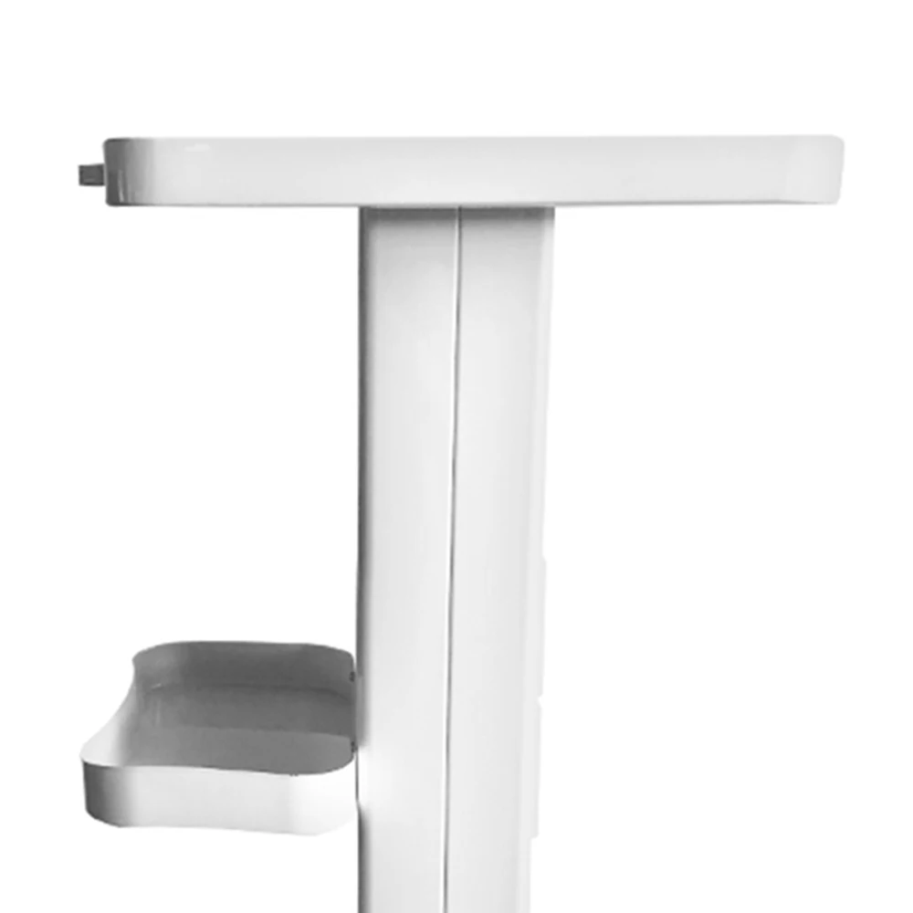عربة ترولي الصالون - حامل عربة متنقل عربات دوارة طبية للتجويف بالموجات فوق الصوتية RF Machine Manicure Spa Shelf White #3