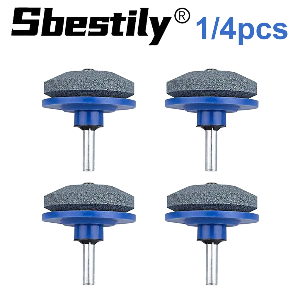 

Набор из 1/4 заточных камней для газонокосилок, для заточки ножей, шлифовки металла, полировки, шлифовальная головка, инструмент