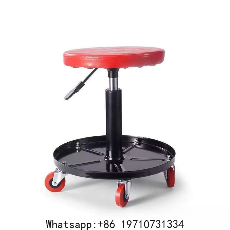 Auto Repair Stool Repair  Universal Wheel with Tool Disk   Maintenance  Beauty