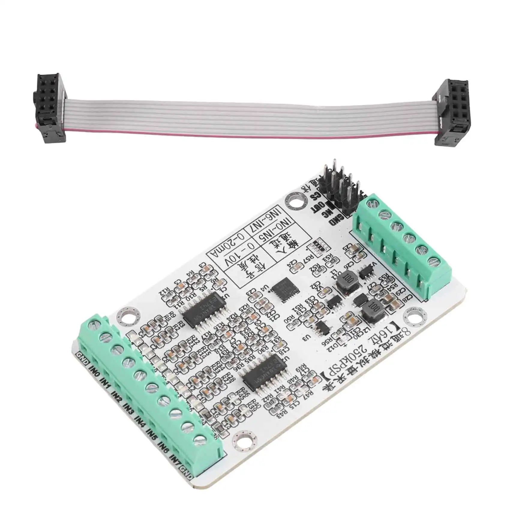 HOT-Eight-Way High-Speed ADC Module AD7689 Acquisition Module