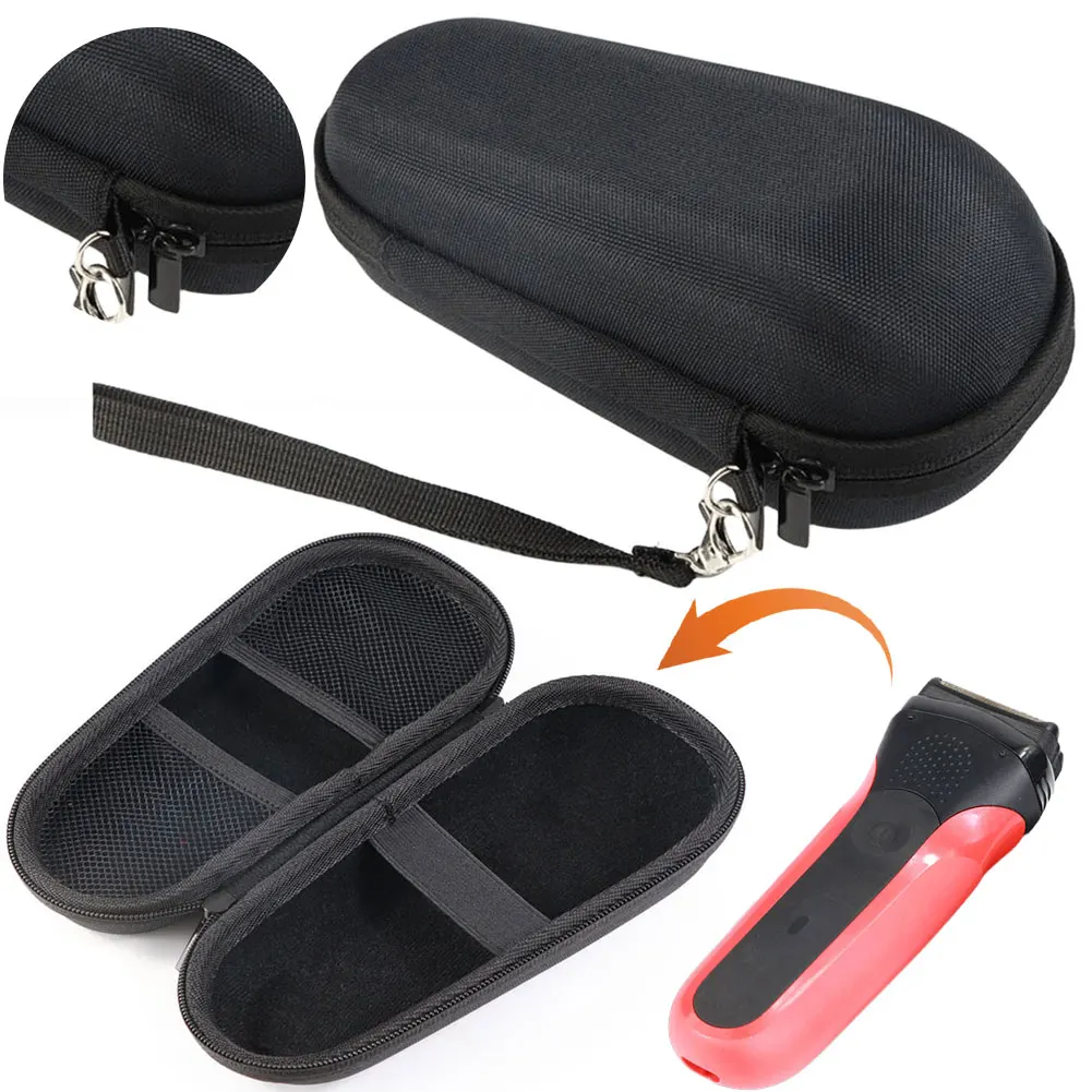 Estuche de transporte, bolsa protectora de almacenamiento, organizador de viaje a prueba de golpes, bolsa de transporte portátil para Braun 3010S Series 7/Series 9