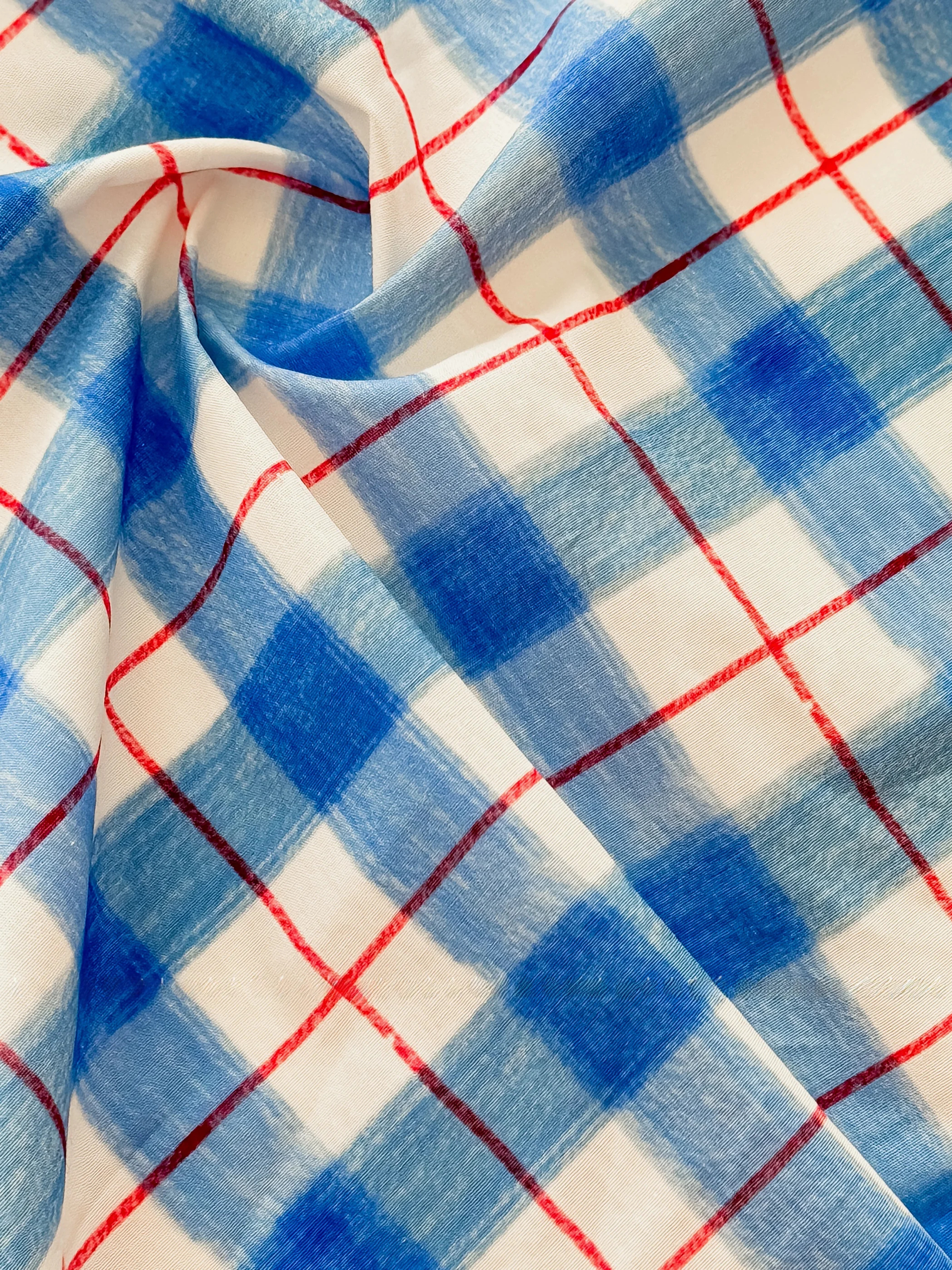 

Ткань из чистого хлопка в клетку, 40 нитей, для домашней одежды, аксессуаров для волос, детской одежды, рукоделия, поделок своими руками, ткань для губчатых подушечек