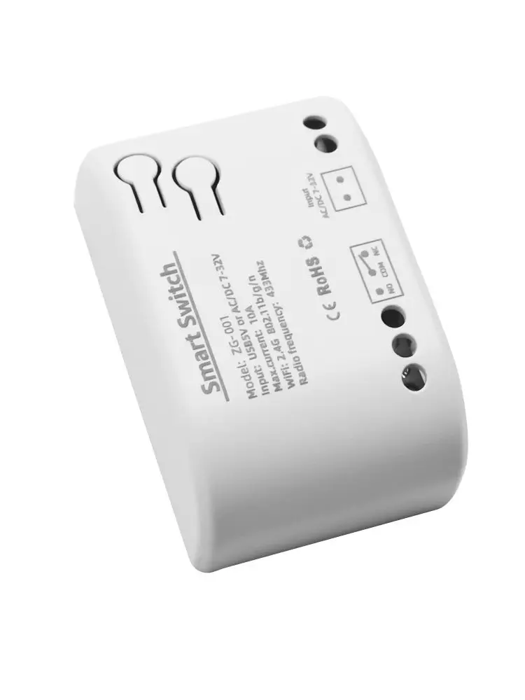 1-kanałowy inteligentny przekaźnik Zigbee/WIFI 12V 24V 220V z suchym stykiem NO/NC/COM, moduł z timerem i funkcją impulsową do oświetlenia/motorów, współpracuje z Tuya Alexa — zdjęcie produktu 7