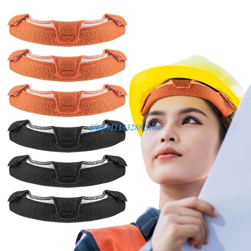

G88D Flame Retardant Sweatband Cushion Adjustable Strap For Welding Helmets Construction Headgear