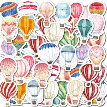 Etori Life PVC 만화 귀여운 다채로운 열기구 패턴 학생 DIY 컵, 스크랩북, 노트북 장식 스티커, 46pcs Best5 Etori Life PVC 만화 귀여운 다채로운 열기구 패턴 학생 DIY 컵, 스크랩북, 노트북 장식 스티커, 46pcs Best5