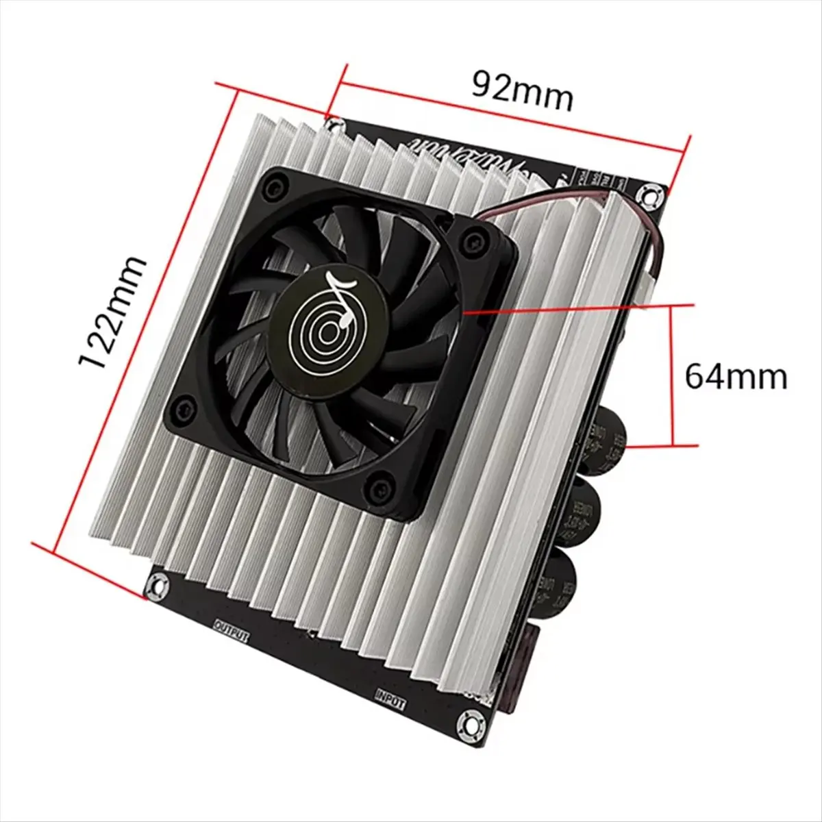 

1200 Вт 50 А повышающий преобразователь постоянного тока в постоянный, повышающий модуль питания от 10-30 В до Vin-50 В, модуль зарядного устройства с регулируемым напряжением