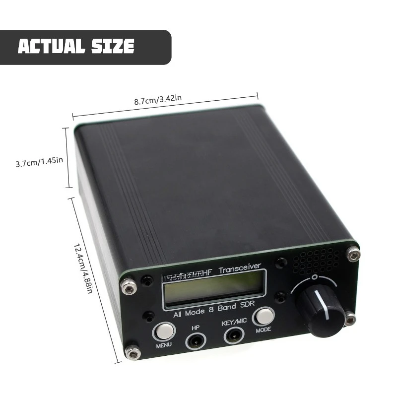 Modo completo do sdr de 8 bandas Usdx + plus v2