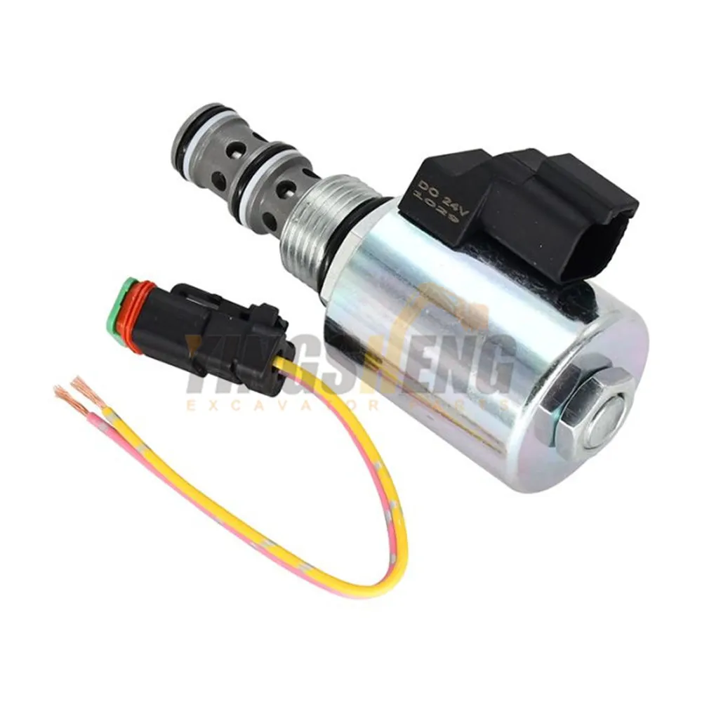 قطع غيار آلات البناء JCB 3CX صمام الملف اللولبي الهيدروليكي 25/105100، 25-105100، 25105100 محمل حفار #3