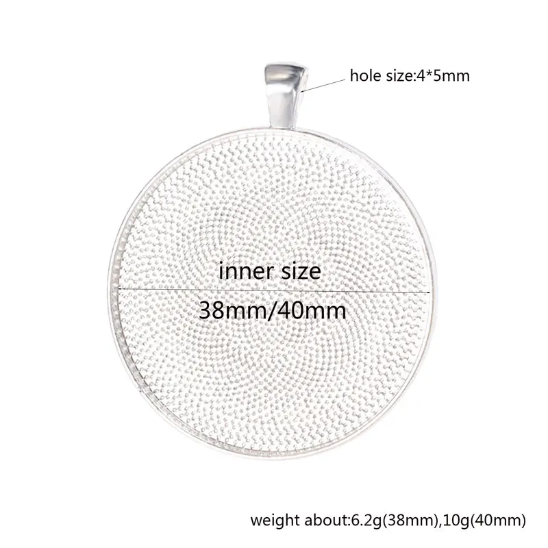 JSMTKJ 45 Ensembles Plateaux Pendentifs Acier Inox + Dômes Verre 25mm - Kit DIY Bijoux