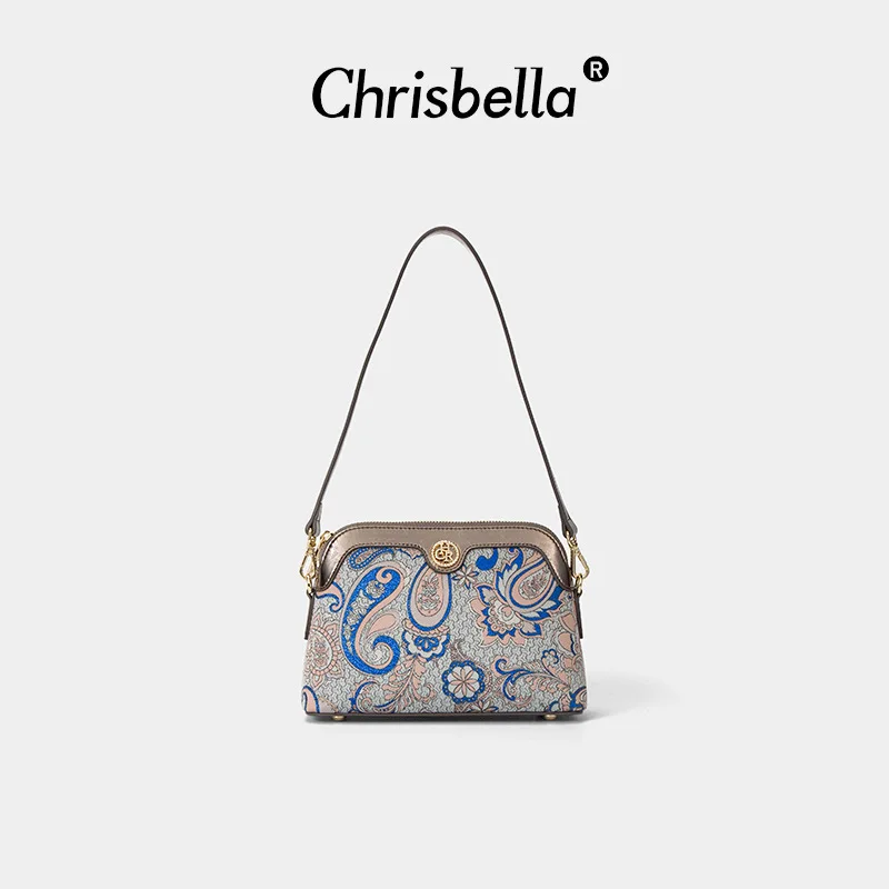 

CHRISBELLA new national style messenger shell bag
