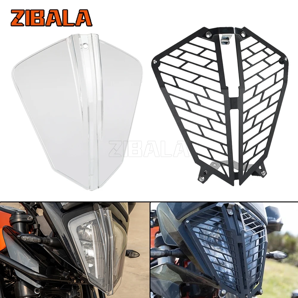 

For KTM 890SMT 890 SMT 890 SMT890 2023 2024 Motorcycle Accessories Headlight Head Light Guard Protector Cover Grille Protection