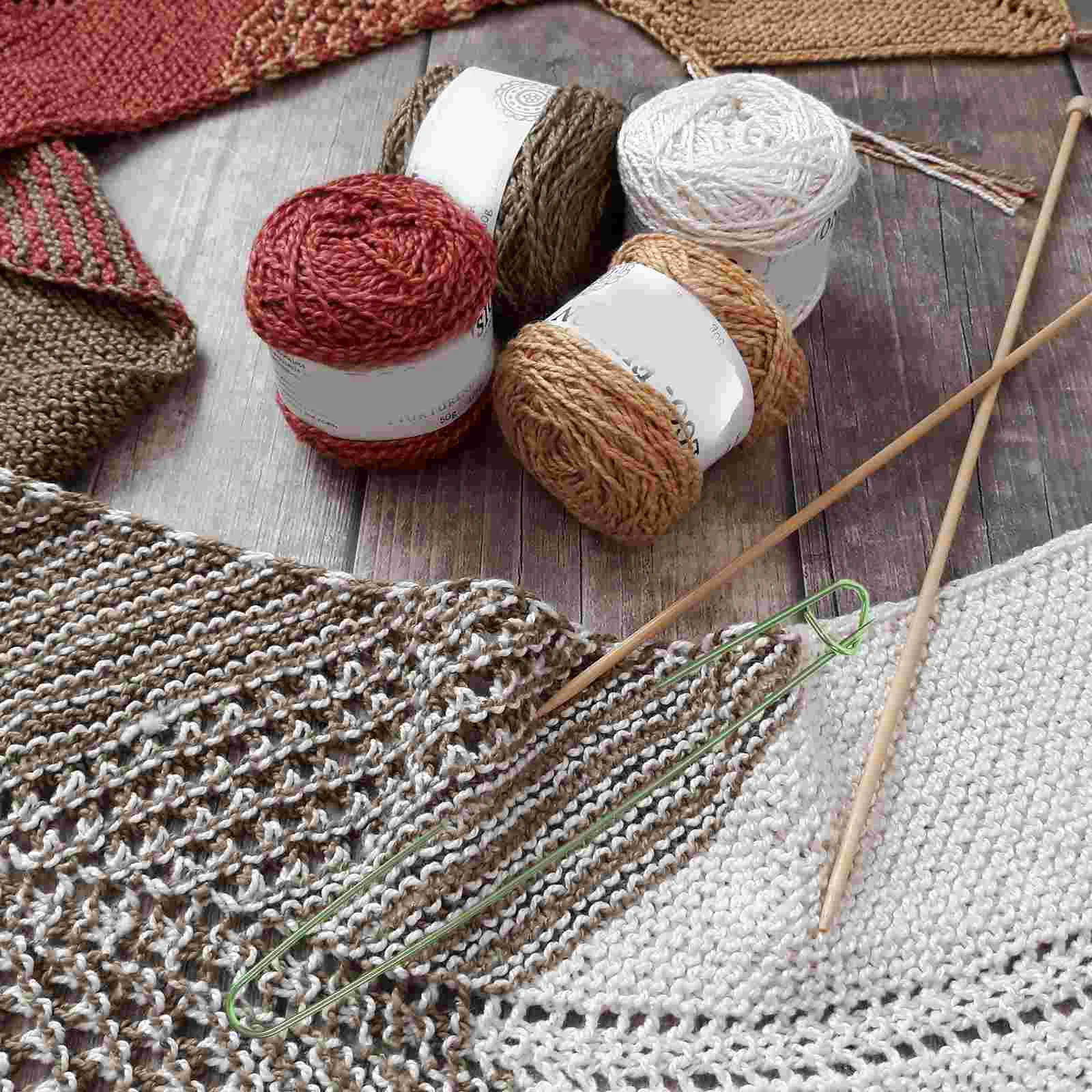 

12 Pcs Knitting Stitch Holders Crochet Safety Pins for Needles Bracket Kintting