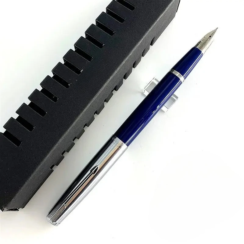 Junlai WINGSUNG 601/601A Поршневая акриловая короткая перьевая ручка F M 0,5 0,7 мм Новая чернильная ручка с изогнутыми изогнутыми тренировочными канцелярскими принадлежностями Запись