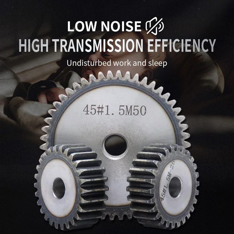 3M13T-19 الأسنان ترس حفز والعتاد المسطح الآلات الدقيقة الصناعية 45 الصلب والعتاد باستخدام الحاسب الآلي والعتاد الصغير #3