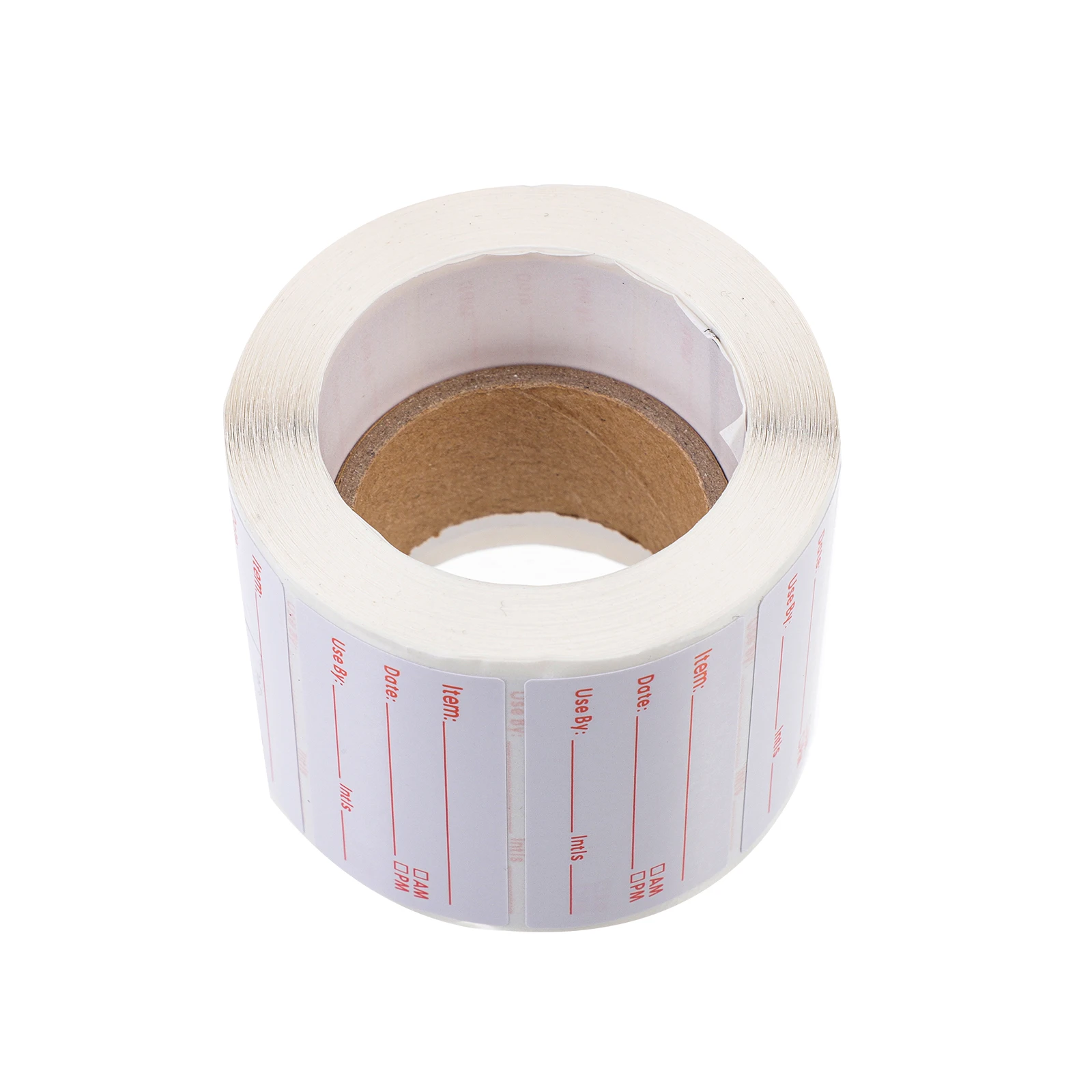 

Labels Stickers Writing Rotary Practical Food for Container Fluorescence Rotational Labeling Dots Red
