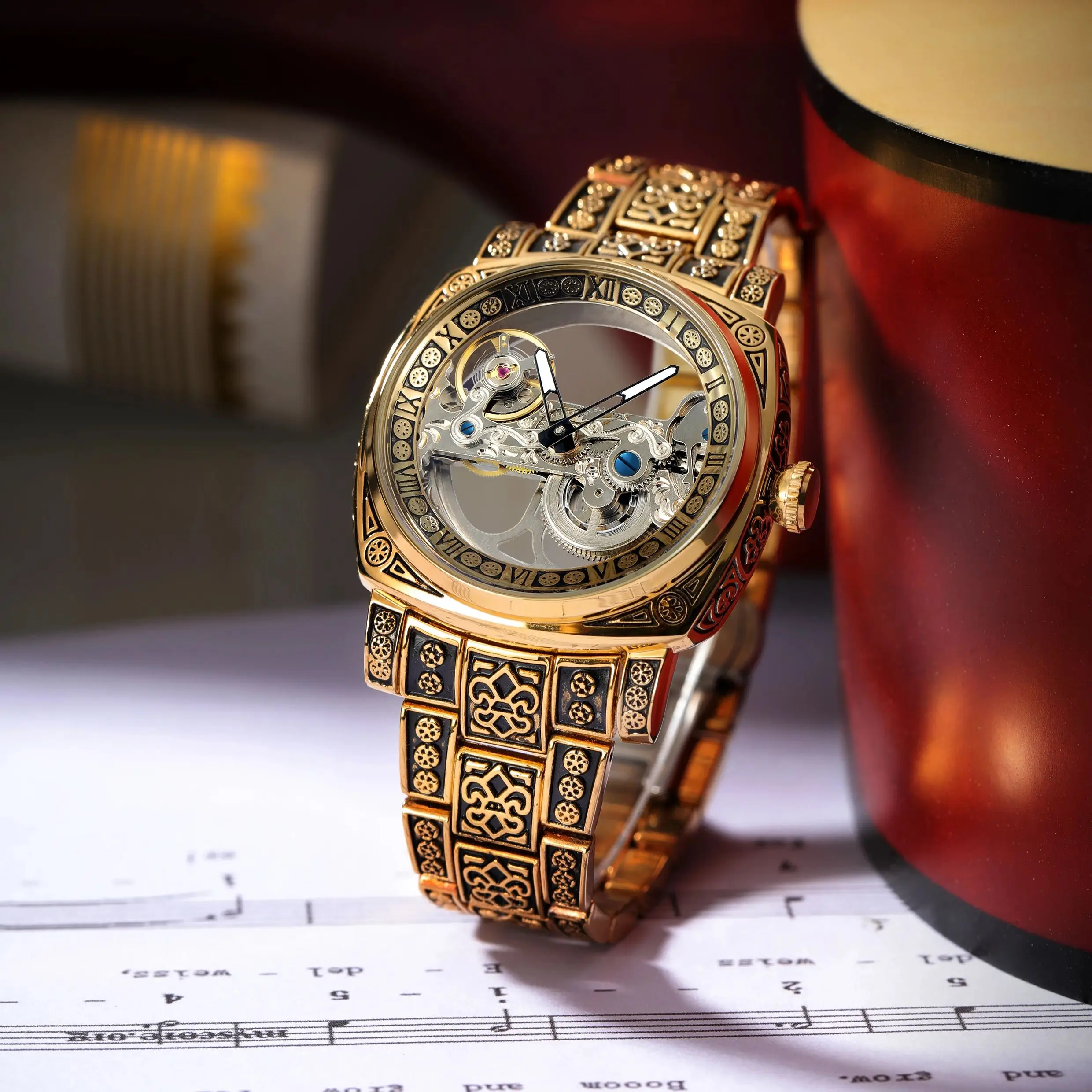 Reloj Automático Forsining con - Luxury Watch Engraving reseña y precio