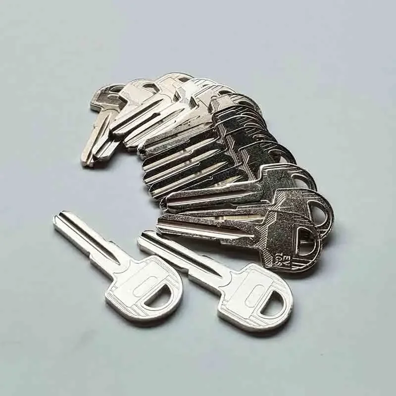 5-100 Pcs Hi-Rel Blank Key Copper EV-ICS Silver Uncut for Lock Door Bedroom Locksmith Tool Thickness 3mm