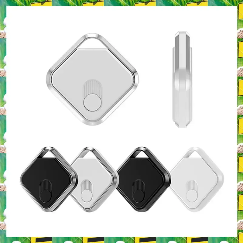 3C Electron 1 Piece Long Distance Smart Tag GPS Tracker Keys Finder Plastic+Metal For Air Tag Works With IOS Find My (C),1 Piece